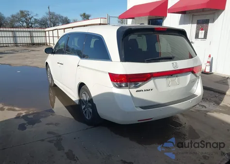2015 Honda Odyssey Touring/Touring Elite z USA, uszkodzony, nr VIN 5FNRL5H91FB112847